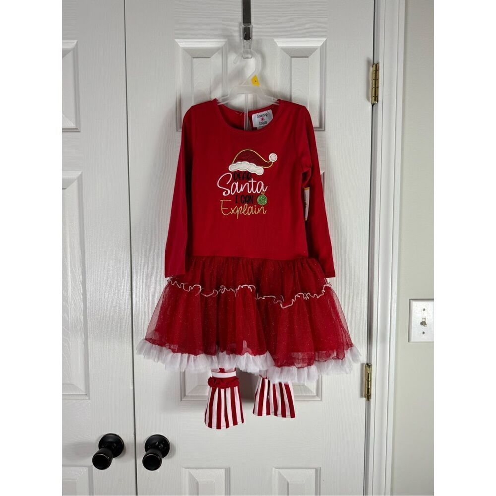 NWT Counting Daisies Girls Set Size 6